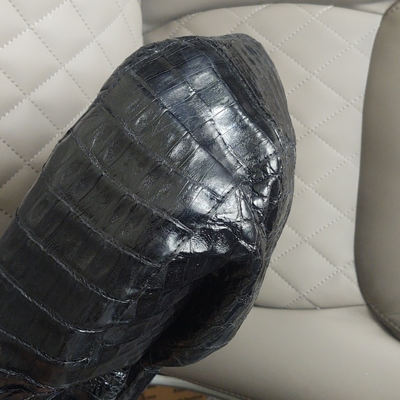 Nancy Gonzalez Black Croc Large Tote - Picture 5 of 13